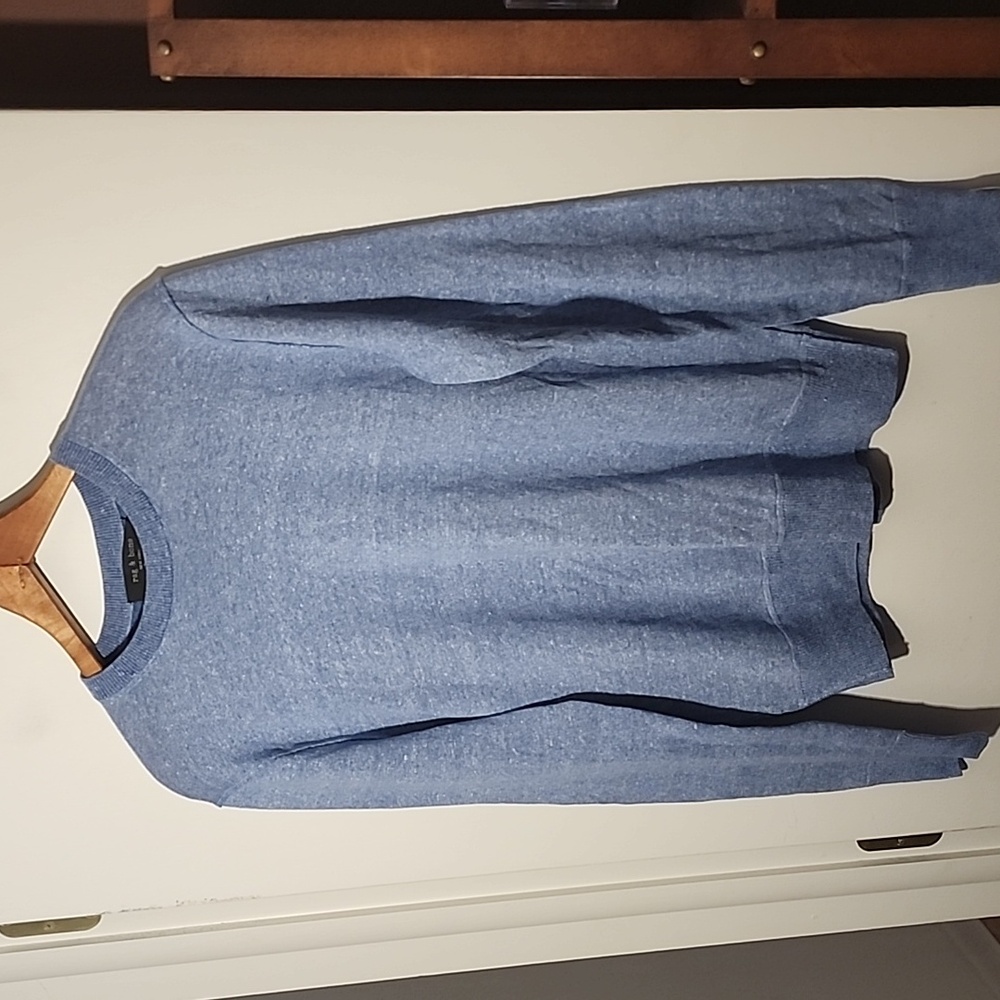 Rag & Bone Small Extra Fine Wool And Linen Blend … - image 8